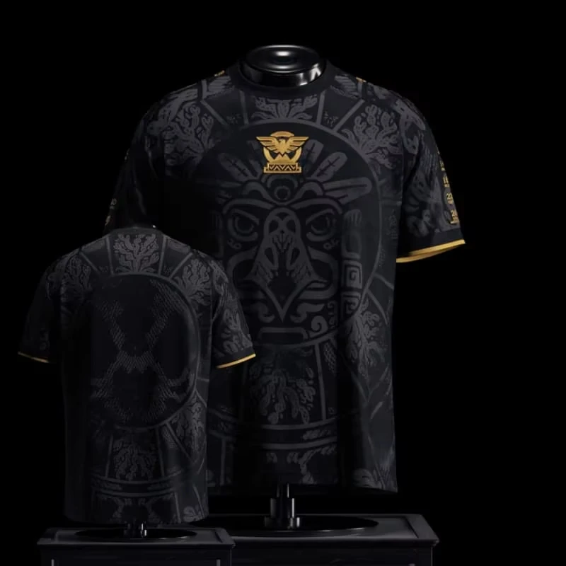 2026 New Mexico-Themed Limited Edition Jersey Mayan Aztec Print Unisex Fan Style Breathable Quick-Drying Casual Soccer Top