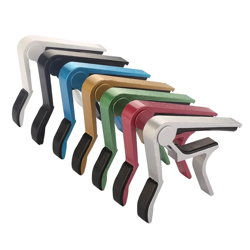 Gitarren-Kapodaster für akustische klassische E-Gitarre, Stimmklemme aus Aluminiumlegierung, Gitarrenzubehör, Capotraste Guitarra