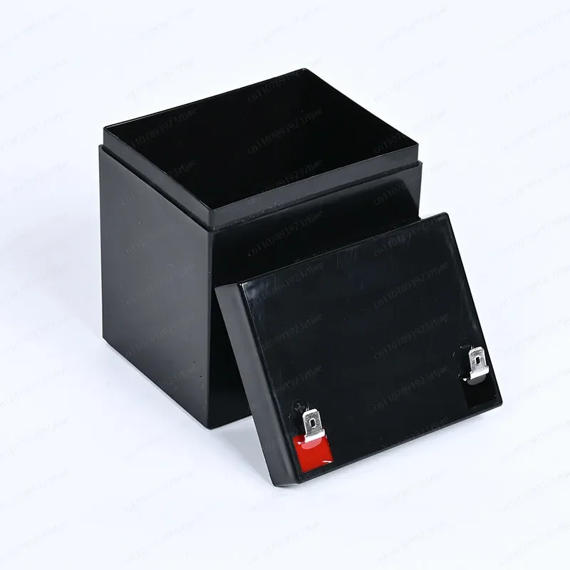 12V 4Ah LiFePO4 Battery Box, Waterproof ABS Case for 18650 Cells, UPS & Lead Acid Replacement with Screw Terminals