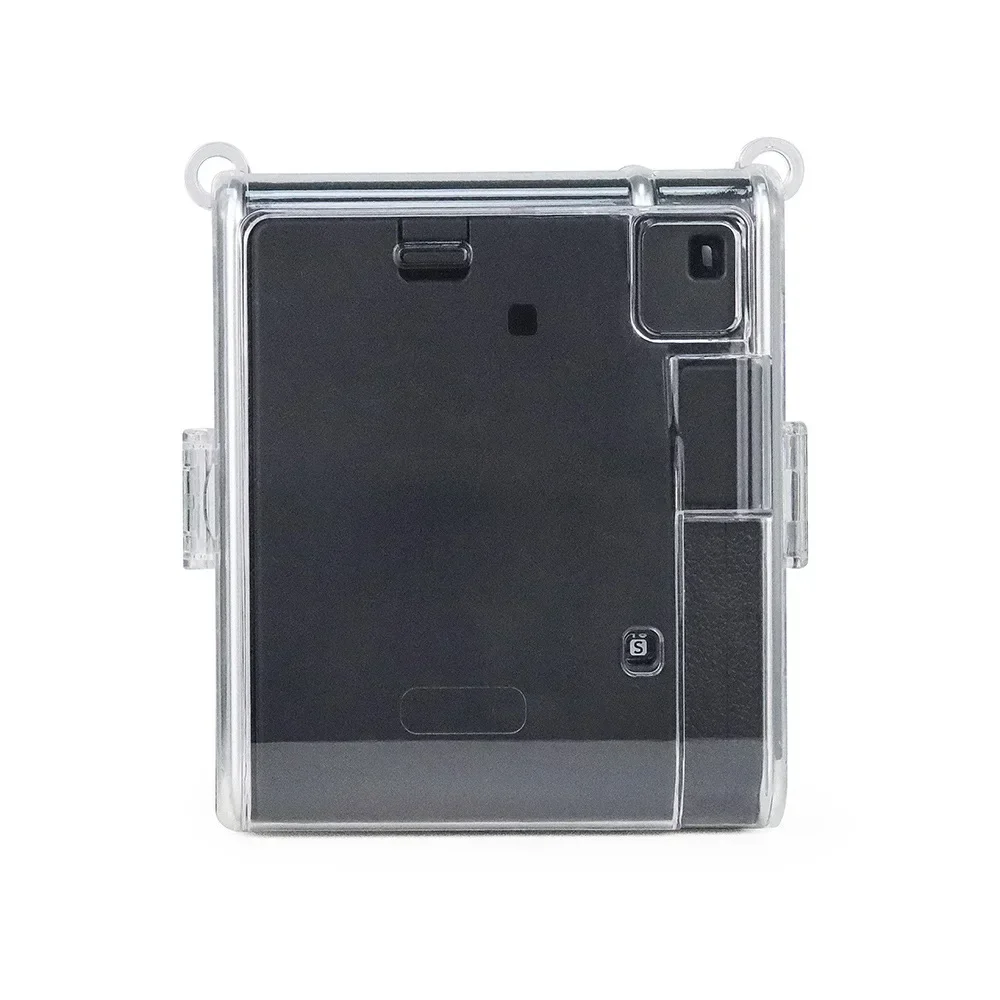 Mini 40 Camera Crystal Case Clear Transparent Shoulder Strap Bag Protector Instant Film Camera Shell Cove