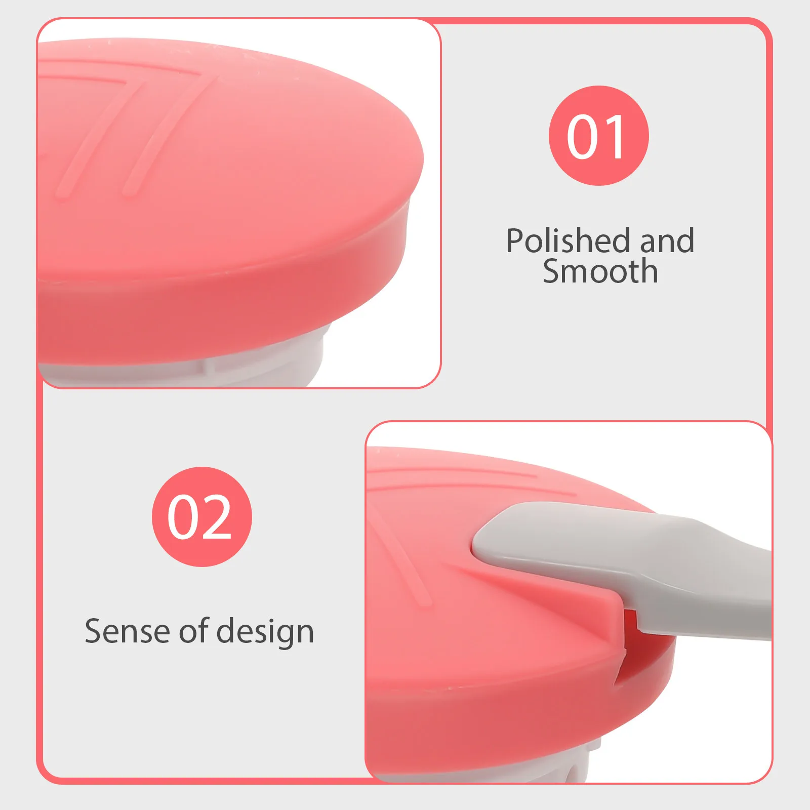 

2pcs Plastic Insulated Pitcher Lid Replaceable Kettle Lid For Water Jug Coffee Dispenser Heat Resistant Compact Design