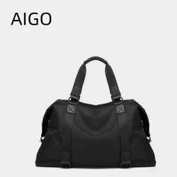 AIGO Business Luggage Bag Travel Crossbody Bag Portable Large Capacity Travel Fitness Bag, One-shoulder Business Luggage Bag Car