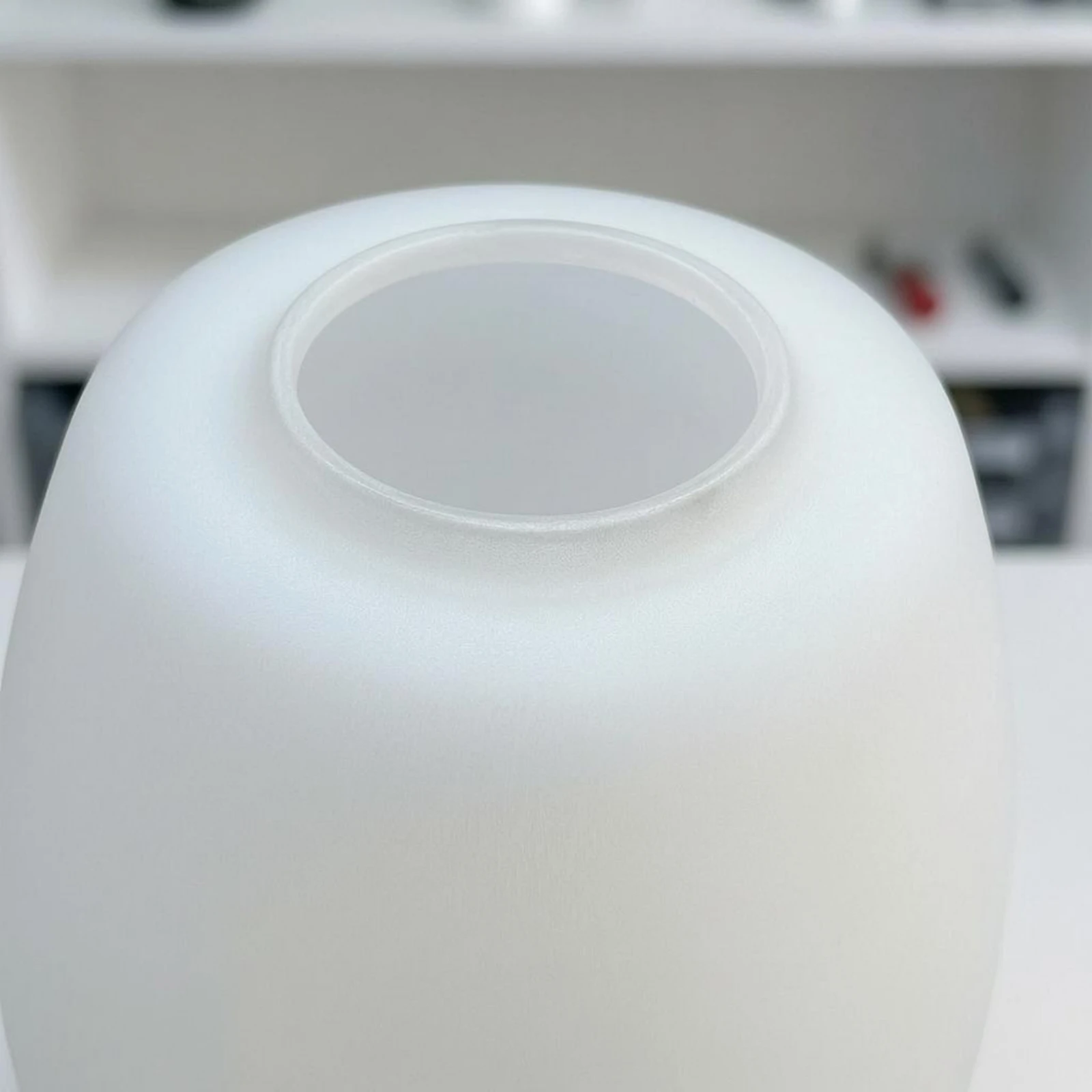 White Glass Lampshade Light Transmittance Frosted Glass Lampshade Opal Sphere Shade Easy to Install