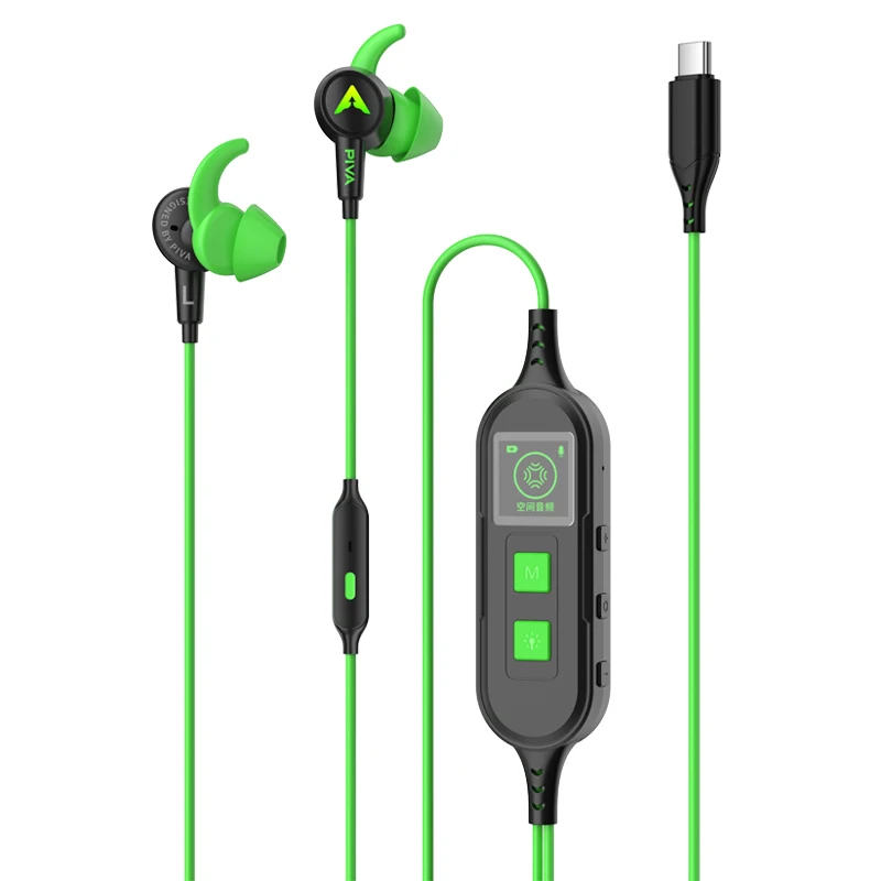 

Type c Usb-c Gamming Headset Headphones Earphones Earbuds Earpiece with Microphone Comfortable Creative