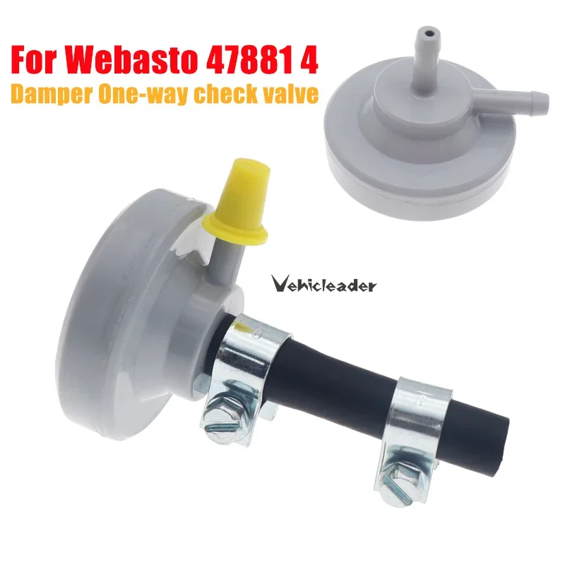 Professional Mini Heater Fuel Check Valve Car Dosing Pump Damper Kit Plastic For Webasto 478814 Universal Easy Install Durable