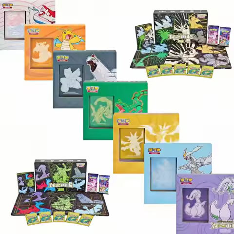 Original Pokemon Card The Return Of The Dragon Simplified Chinese PTCG Trading Cards Gift Box Children Birthday Gifts Toys