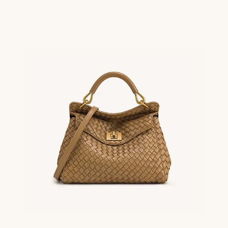 JW PEI Lente & Herfst gesp tas niche mode echt lederen schoudertas crossbody tas gesp high-end veelzijdige dames handtas - afbeelding 1