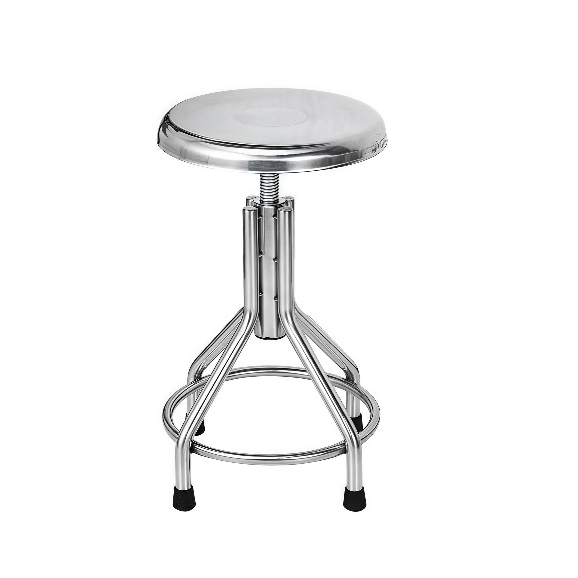 Commercial Stainless Steel Stool Factory Workshop Rotary Lifting Round Stool