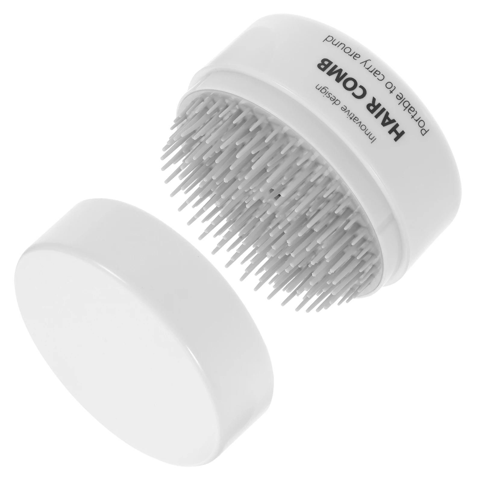 

Portable Comb Mini Hairbrush Pink Massage Travel Size Wet Dry Round Hairbrush Lightweight Scalp Paddle