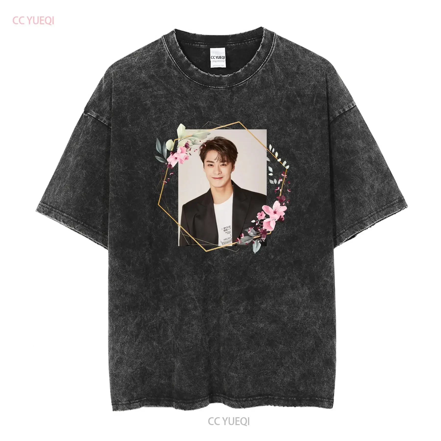 Astro Moonbin Memorial T Shirt In Loving Memory of Fandom Hug R I P vintage Washed Versatile Breathable Slightly