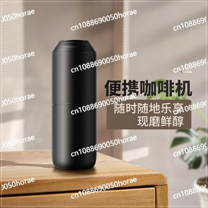 Mini Coffee Machine Station Wagon T2 Grinder, A Portable Coffee Machine Semi-automatic Drip Water