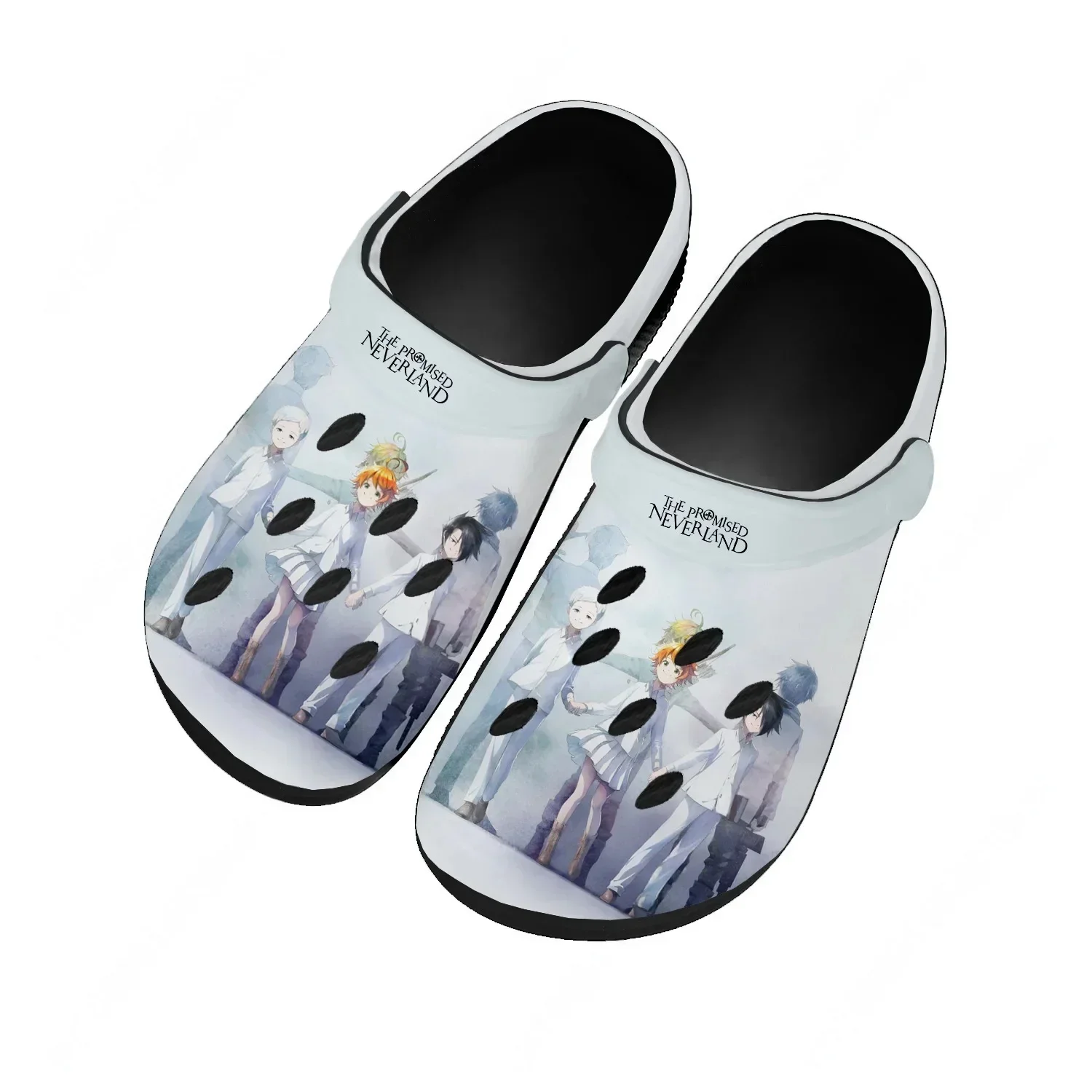 The Promised Neverland Emma Water Shoes Womens Comfortable Home Garden Clogs Customizd Sandals Beach Breathable Hole Slippers