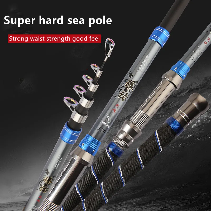 

2.1/2.4/2.7/3.0/3.6m Sea Rod Casting Rod Carbon Material Fishing Gear Fishing Rod