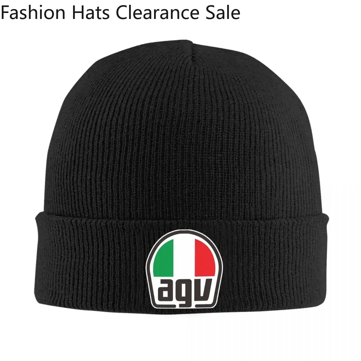 

AGV Helmets Logo Knitted Caps Women's Men's Beanie Winter Hat Warm Caps