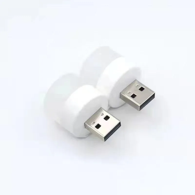 USB Night Light Creative Portable Mini Bedroom Eye Protection 5V LED Computer Mobile Power Charging Plug Atmosphere Lamp F2