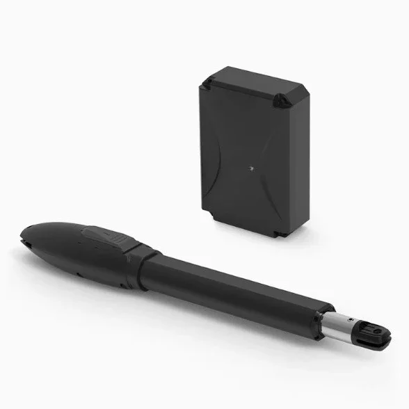 Rural electric door opening automatic door straight arm type eight-character folio telescopic arm motor