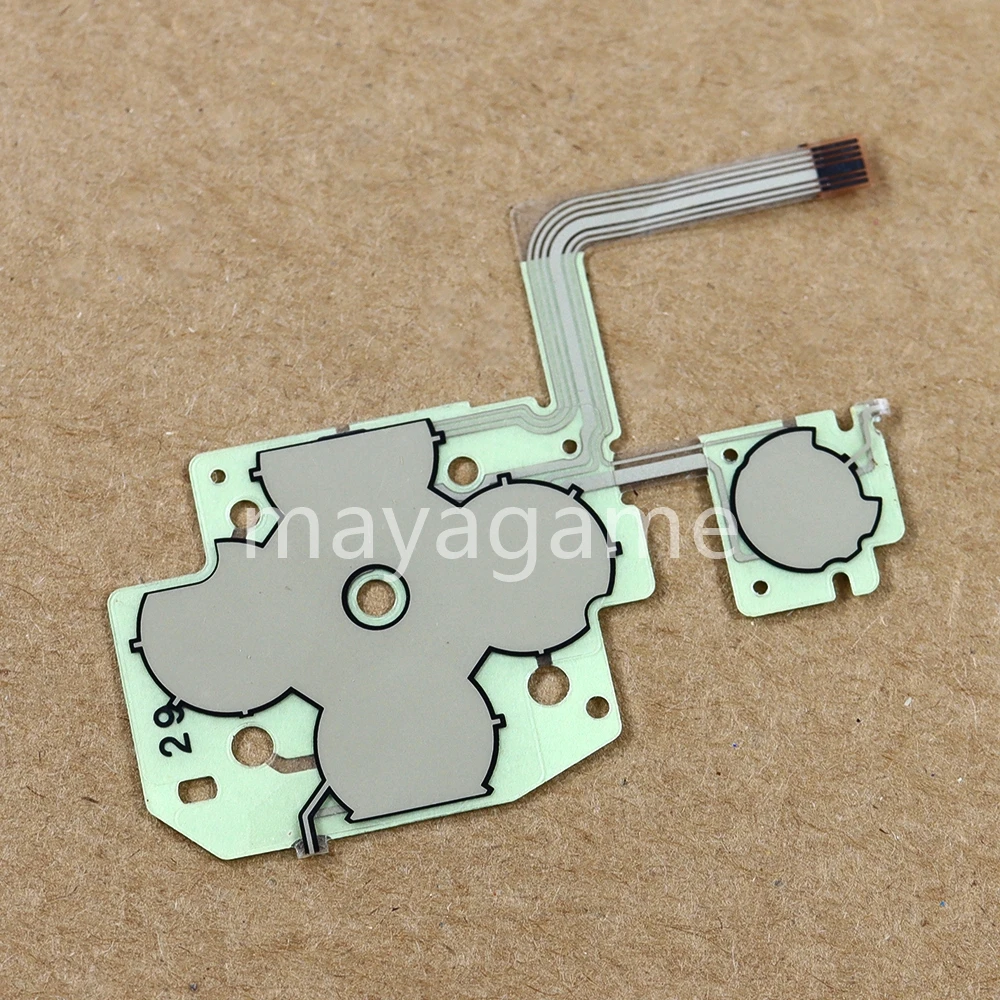 1pc Right Button Flex Ribbon Left Conductive Film Flex Cable For PSP E1000 E1004 D-Pad Keyboard Cable
