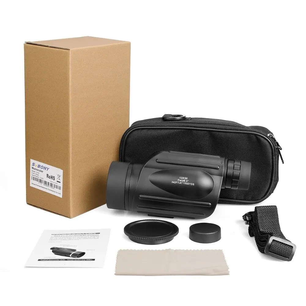 Svbony Telescoop Sv49 Monoculaire Krachtige Professionele Monocular Waterdichte Kampeeruitrusting Voor Reizen En Jagen