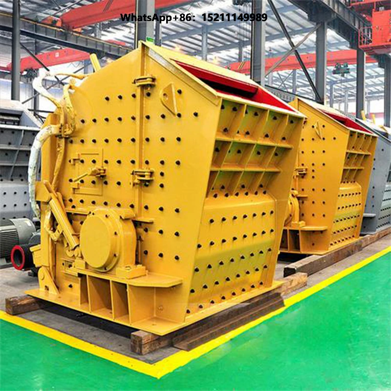 New Impact Crusher Machine for Stone Ore Steel Mining with Engine Motor Bearing Components for Manufacturing Plant Use