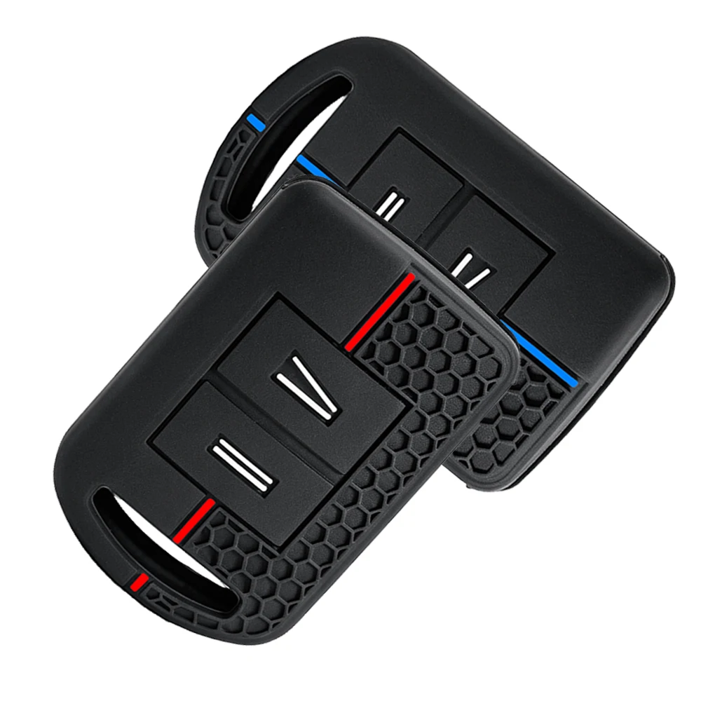 2 BUTTON SILICONE KEY COVER FIT FOR VAUXHALL OPEL CORSA C AGILA COMBO VAN MERIVA TIGRA REMOTE CASE FOB HOLDER SHELL PROTECTOR