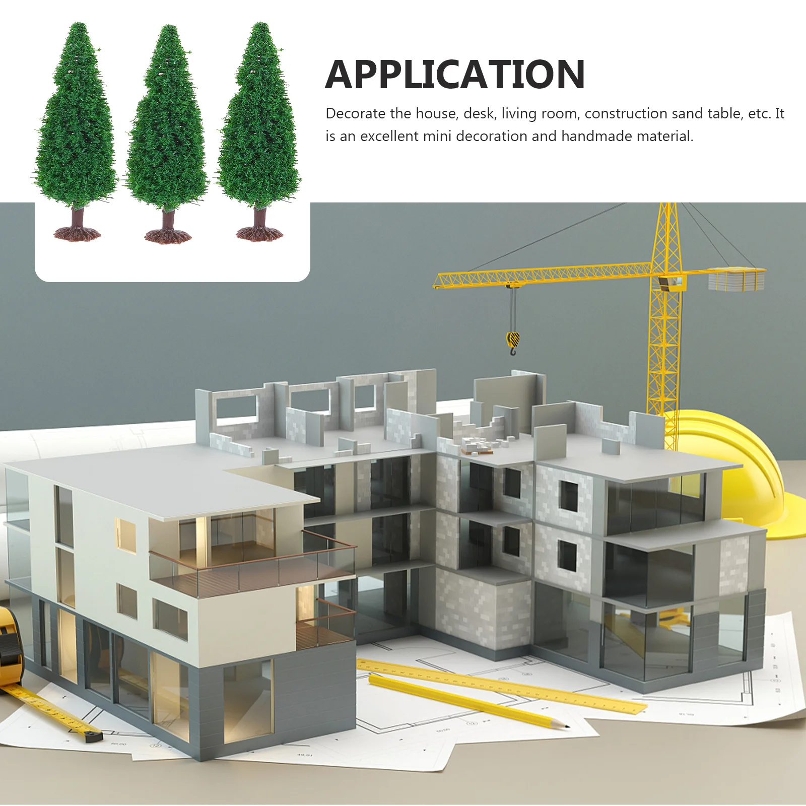 

15Pcs Artificial Pine Tree DIY Scenery Landscape Decorative Trees for Epoxy Crafts Crystal Balls Home Decoration Miniature