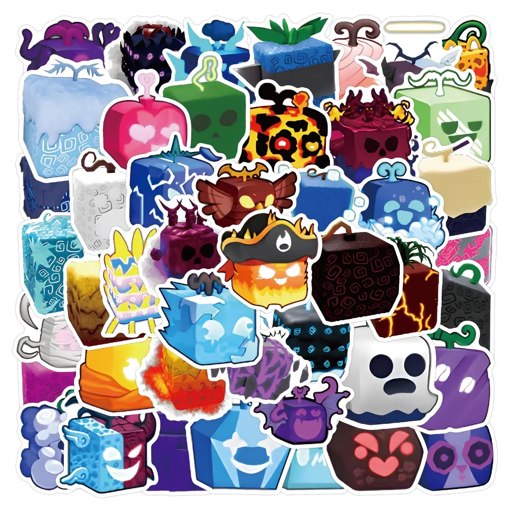 

10/50Pcs Adventure Mountain and Sea Game Graffiti Stickers Laptop Luggage Guitar Waterproof Graffiti Bicycle Notebook Stickers