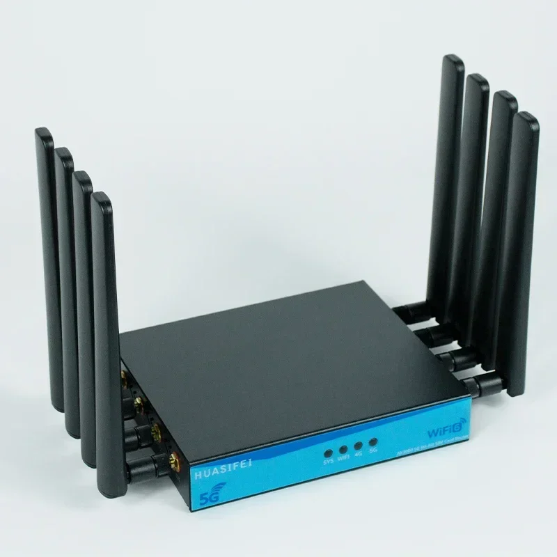 The Latest 3000Mbps Dual Band WiFi 6 Wireless Router 5g 12V DC  5g Industrial Router Suitable