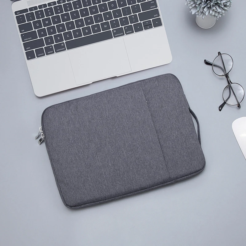 Laptoptas voor Macbook Air m2 Case 13 13.3 14 15 16 Binnenblaas Voor Macbook Pro Air M1 Lenovo Dell HP Huawei Xiaomi Denim Tas