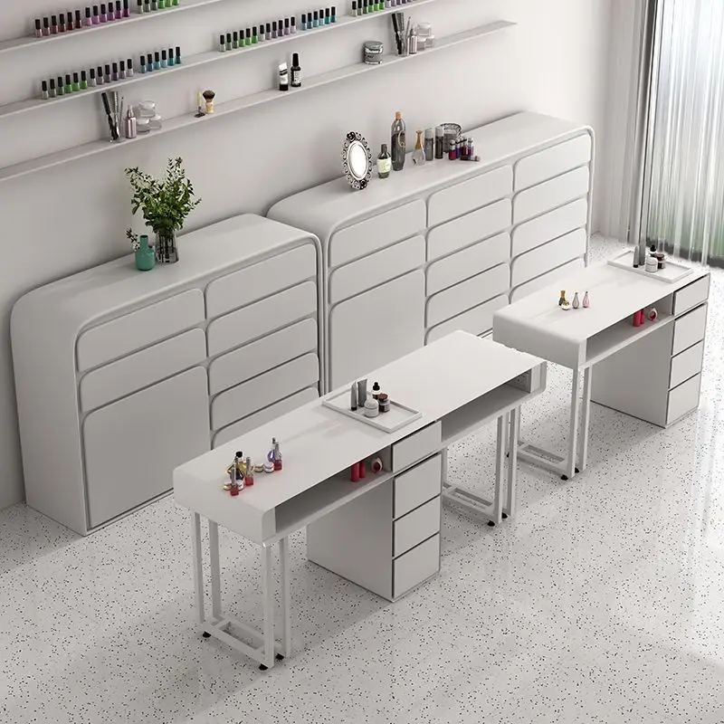 HT   Art Cabinet Nail Polish Storage Cabinet Nail Polish Glue Locker Nail Shop Products Floor Cabinet Wall