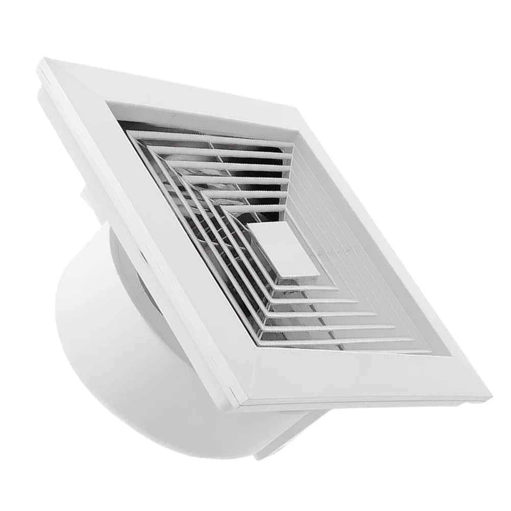 Ceiling Exhaust Fan with 110 CFM Airflow Quiet Operation Ventilation Fan for Bathroom Kitchen Bedroom ABS Material