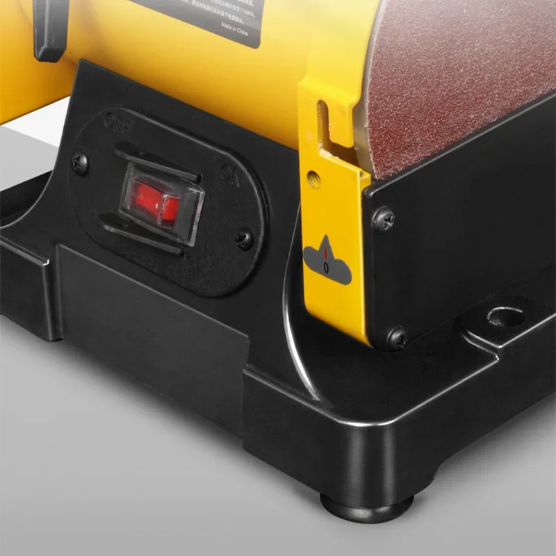 1x5 Woodworking Belt Sander, Disc Sander, Compact Bench-Top Sander, Metal Polishing and Rust Removal, Panel/Jade Processing