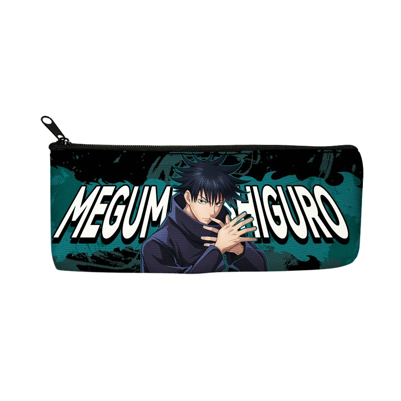 Game Jujutsu Kaisen Fushiguro Megumi Inumaki Toge Cosplay Canvas Pen Bag Stationery Pencil Case for Students  Ambitus