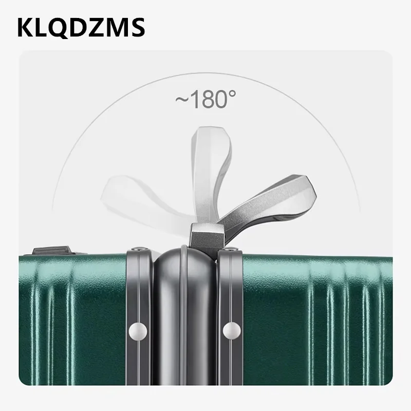 KLQDZMS Suitcase Front Opening Laptop Boarding Case 18