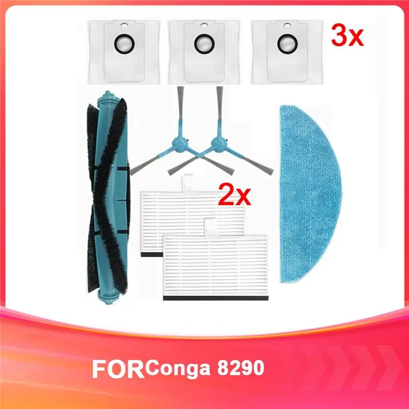 AA81-Suitable For Conga 8290 Robot Vacuum Cleaner Accessories And Consumables Consumables For Vacuum Cleaner.