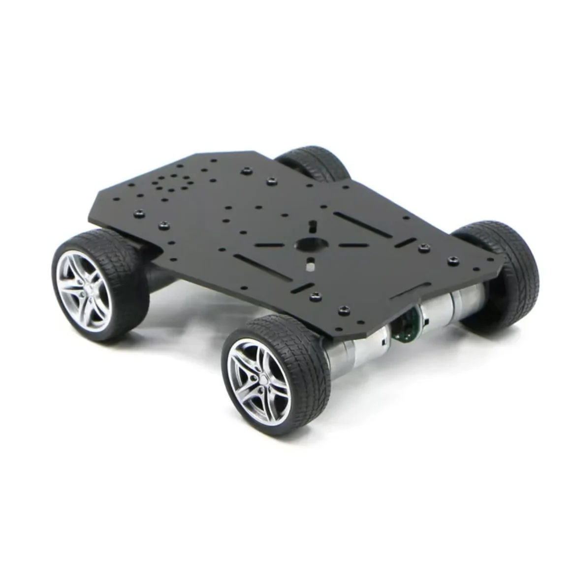 R1 Mini Intelligent Car Chassis 48MM 4-Wheel MG310 7V-13V 13ppr Hall Encoder DC Gear Motor LESS THAN 15CM Chassis