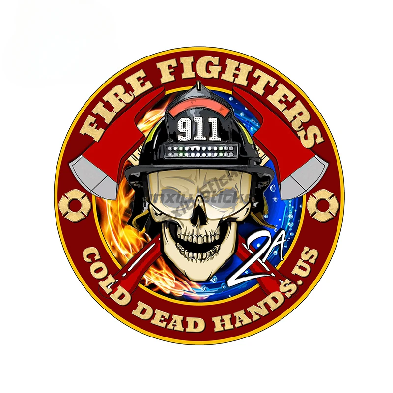 First Responder Decals, First in Last Out Firefighter VOLUNTEER Stickers, Fire Department Vinyl, Sticker Truck, Home and More