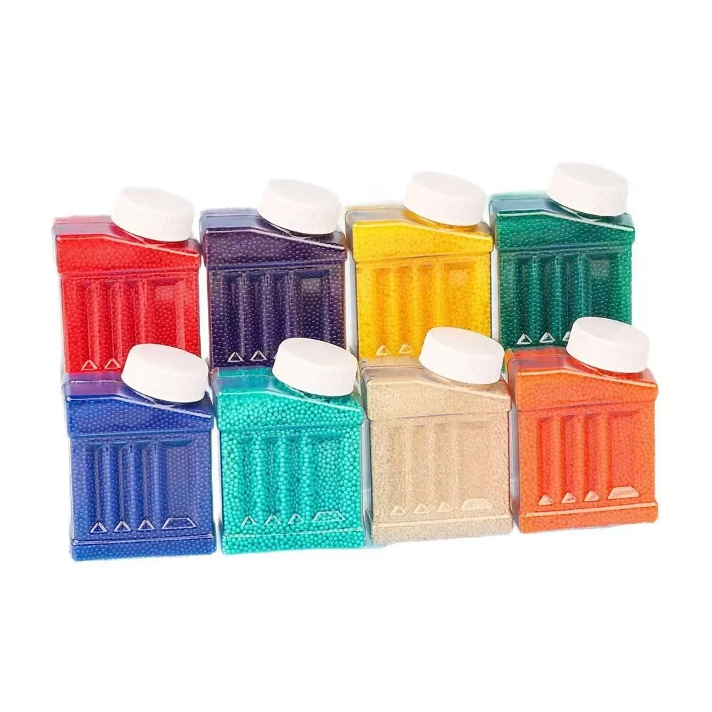 กระสุนดูดซับน้ำคุณภาพสูง ขนาด 7-8 มม. กระสุนคริสตัลน้ำ ของเล่นเด็กสำหรับแช่กระสุนนิ่มขนาดใหญ่ หยดน้ำ