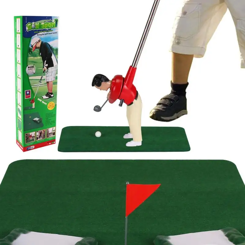 Mini Golf Game Mini Golf Club Doll Set Indoor Parent-child Games Children's Educational Plastic Toys Golf Toys Learning Toys