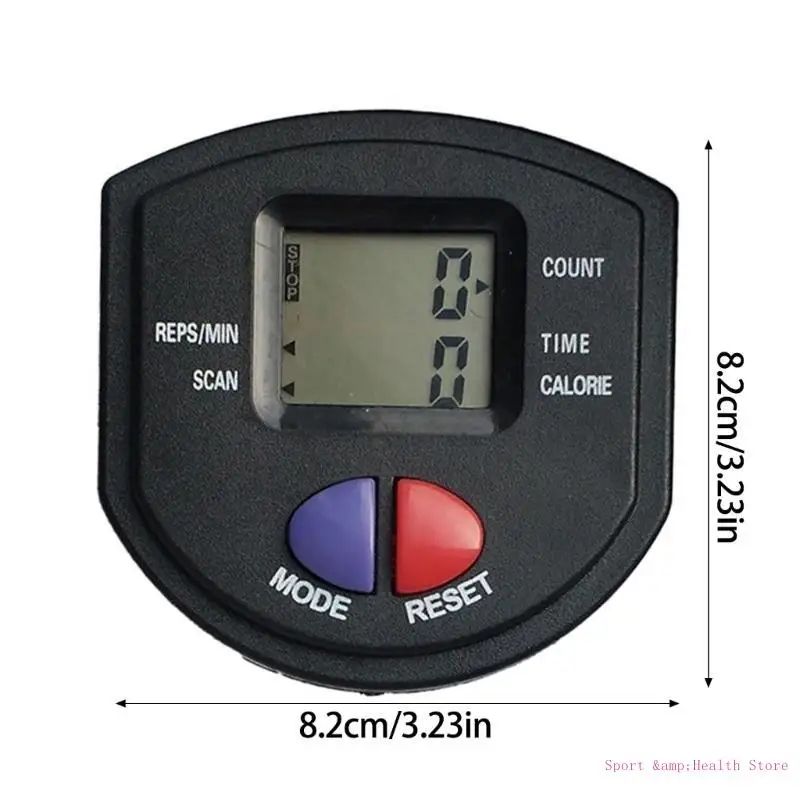 LCD Display Step Machine Counter Stepper Counter Abdominal Wheel Counter