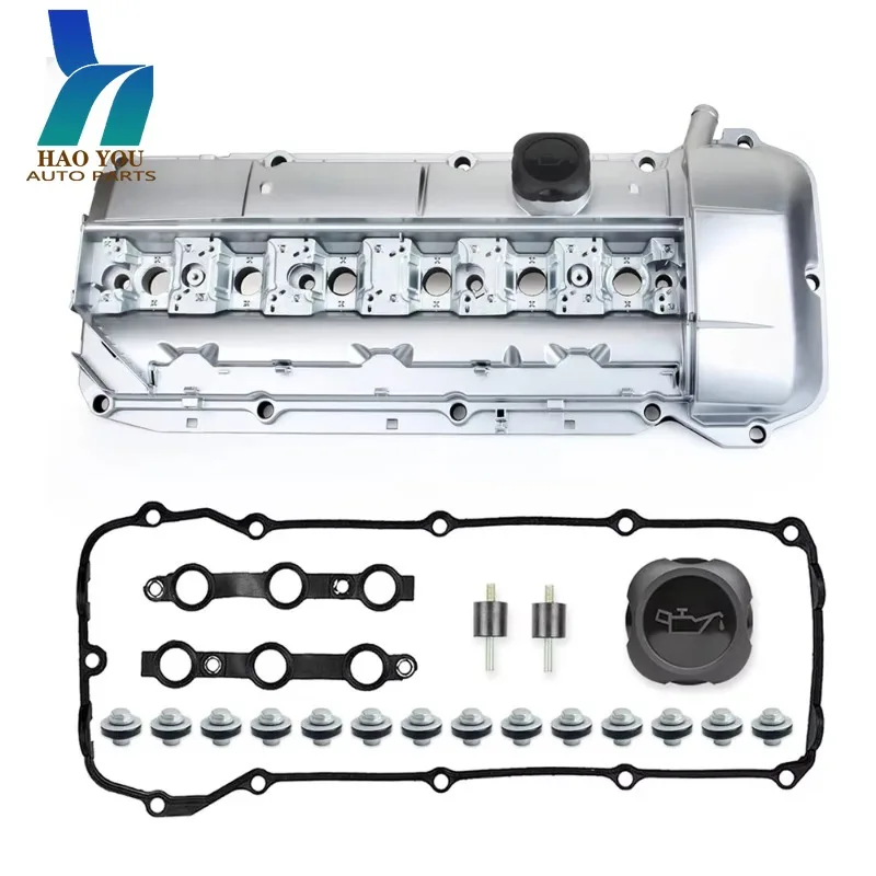 11121432928 Engine Cylinder Valve Cover Gasket Kit For BMW M54 E36 E34 Z8 323i 330Ci X5 3.0i 11121437395