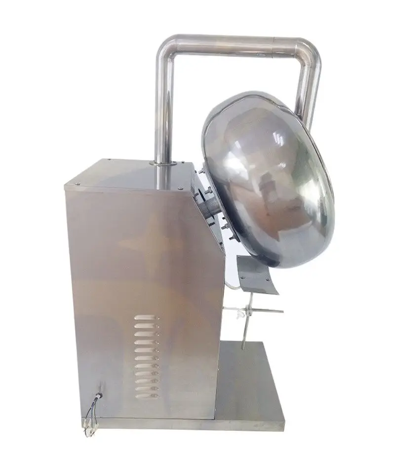 Automatic Electric Commercial Chocolate Panning Enrobing Machine  Multifunctional Peanut Candy Sugar Coating Spraying Machines