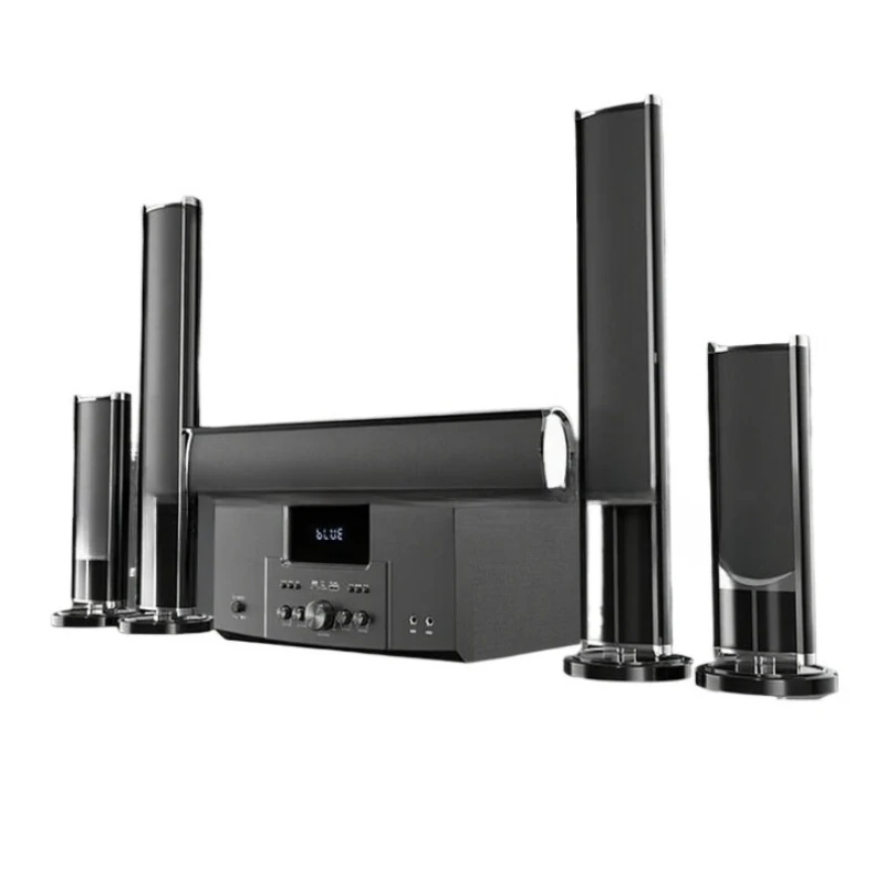 

Home Theater Surround Sound Home Living Room TV Karaoke High Power Subwoofer Bluetooth Sound 5.1 Home Theater + Microphone