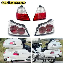 Lámpara trasera de freno para motocicleta, luz indicadora de giro, cubierta de lente, compatible con Honda Goldwing GL1800, GL 1800, 2001-2017