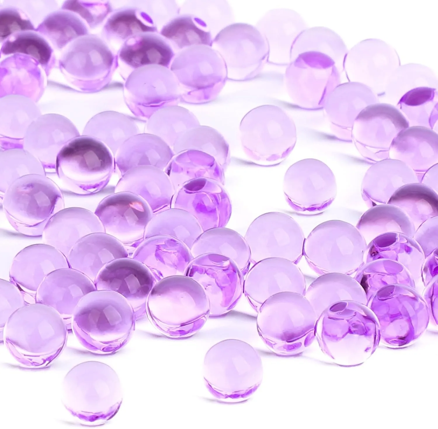 Gel-Wasserperlen Blaster 20K Nachfüllmunition Splat Gun 7-8 mm Wasserperlen Bullet für Orbeez Gun, Orbiz Splatter Ball Gun Blau Lila