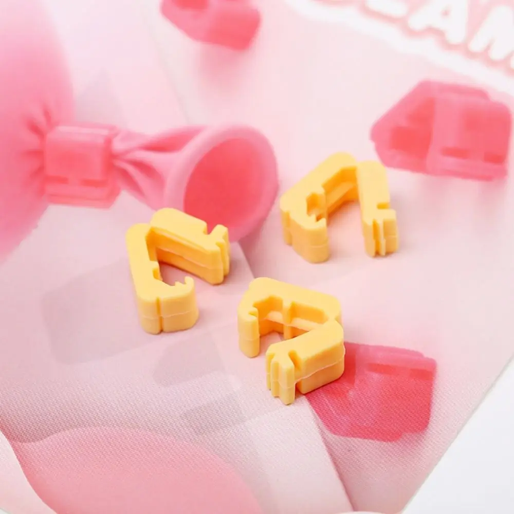 100pcs Colorful Balloon Sealing Clips Plastic Material High Quality Balloon Clamps Useful Design Sealing Function