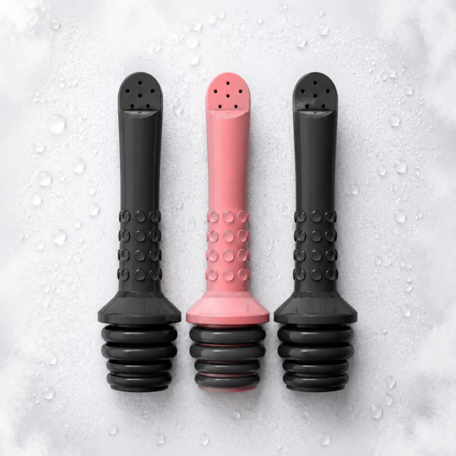 

3 Pieces Bottle Neck Bidet Flared Base Mini Pocket Bidet Personal Care Item Compact Easy to Use