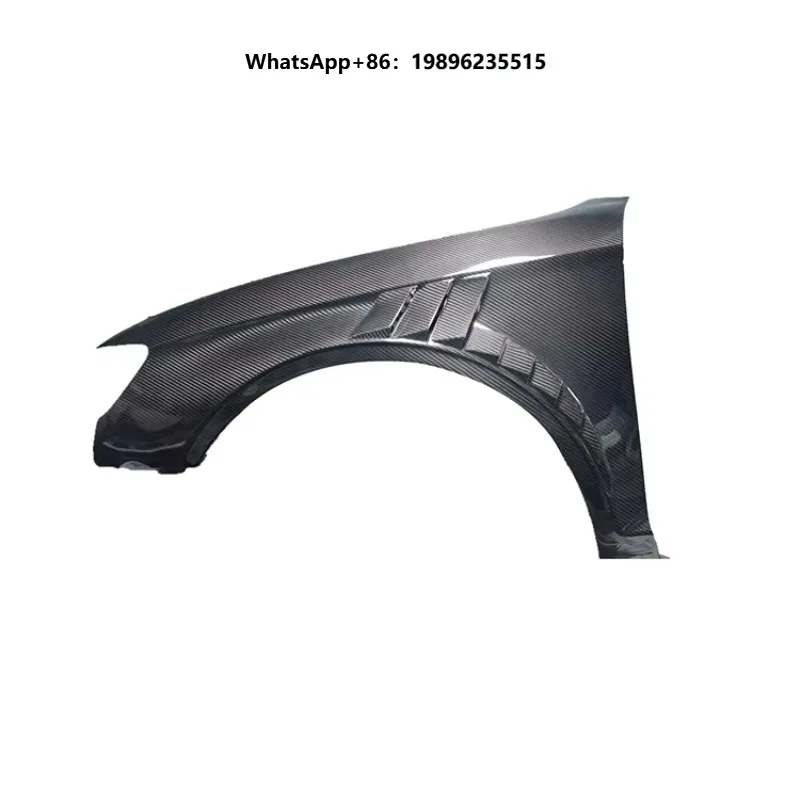 Glossy 3K Twill RS3 Dry Carbon Fiber Wheel Fender  Car Accessories for  RS3  2017