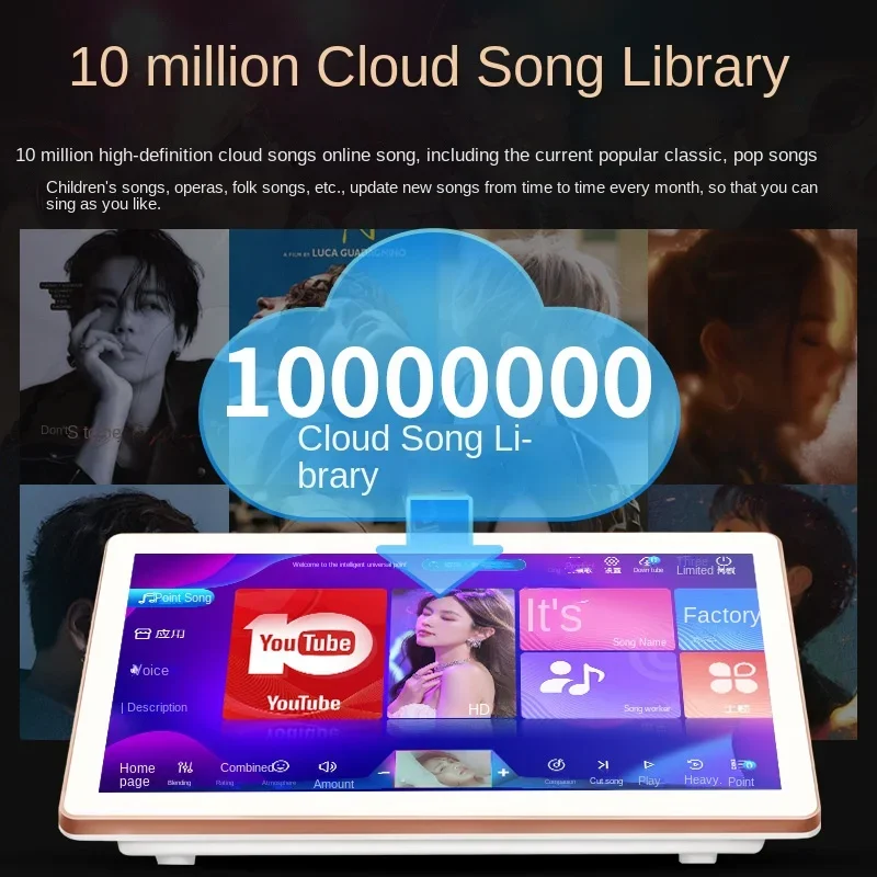 

All-In-One Song Magic Home And Commercial Karaoke Machine Wireless Microphone Audio Suite From Source Factory