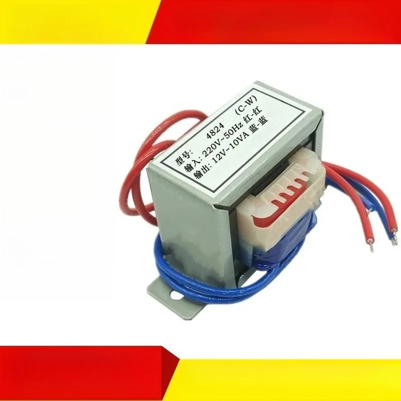EI48 ac isolation transformer 10W 220V 380V to 3V 6V 7.5V 9V copper winding power transformer