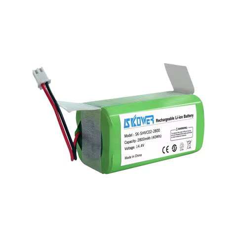 SKOWER RVBAT850 Battery for Shark Ion Robot RV1001AE R75 R85 R761 RV850 RV1000S RV1000VL RV700_N RV720_N Vacuum Cleaners